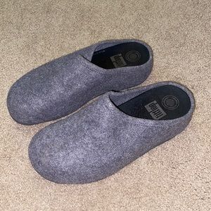 FitFlop Shuv Felt Clog Slippers
